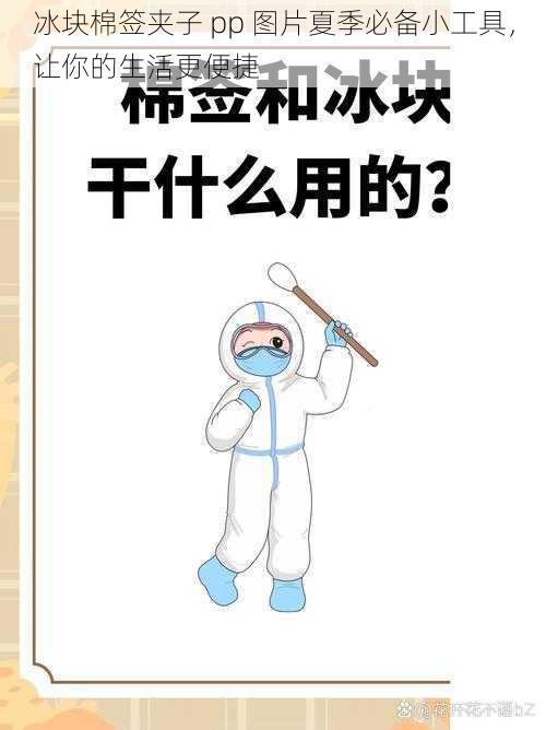冰块棉签夹子 pp 图片夏季必备小工具,让你的生活更便捷